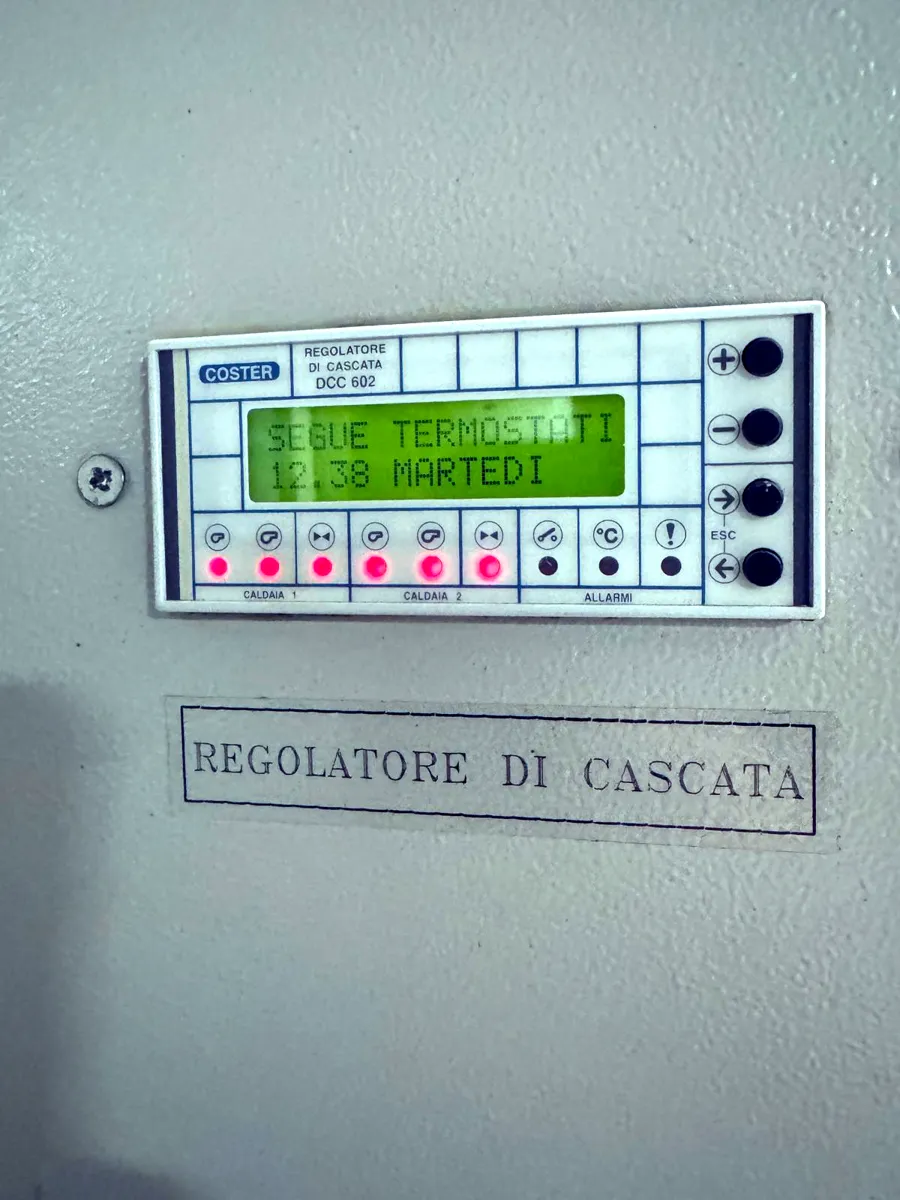 Regolatore di cascata delle caldaie
